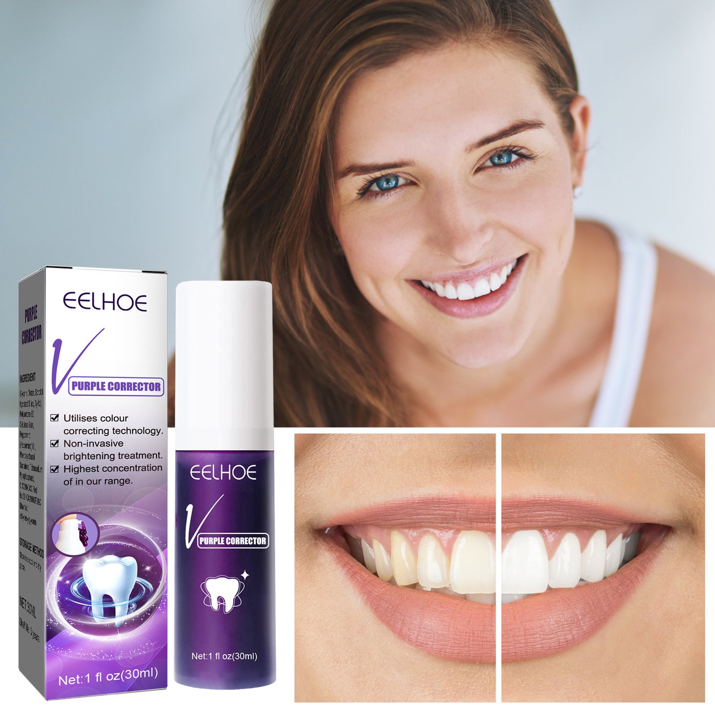 Eelhoe Teeth Whitening Tooth Paste V34